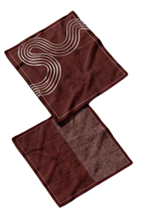 The INOA cloth - Oxblood