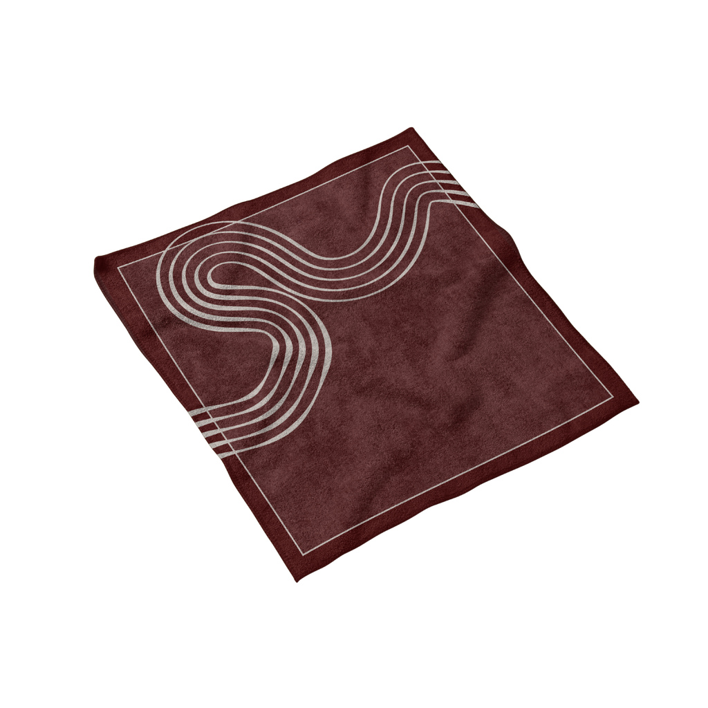 The INOA cloth - Oxblood