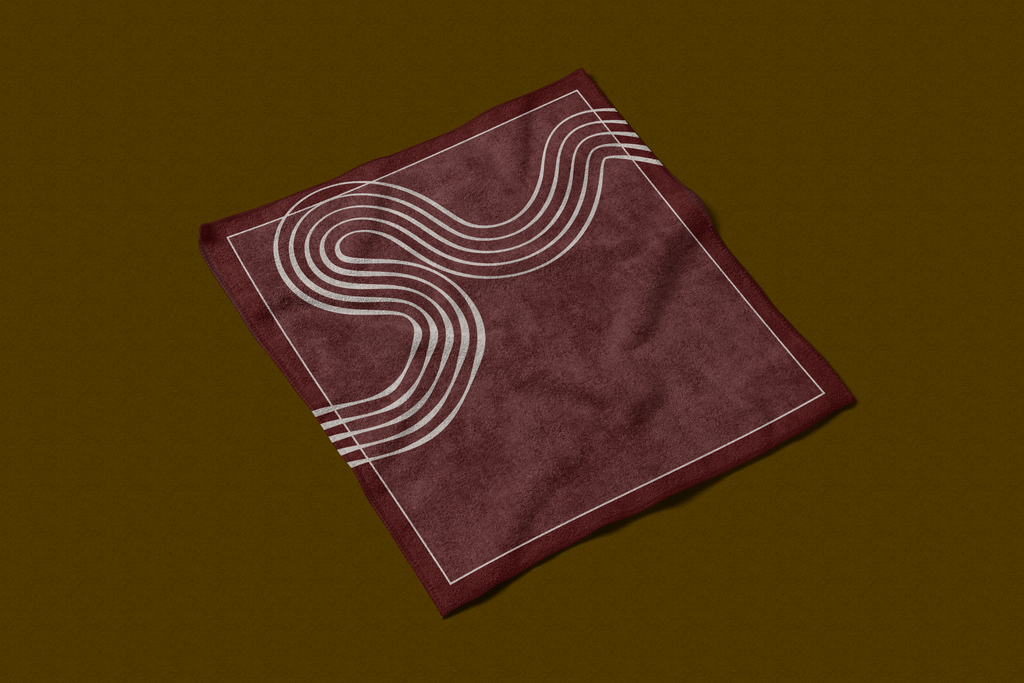 The INOA cloth - Oxblood